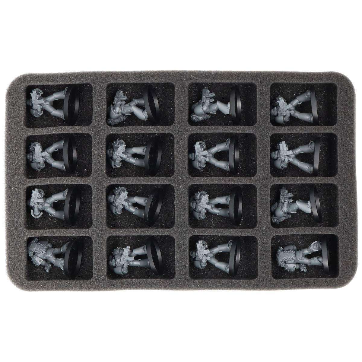 HS040A044 - HS040A044 Feldherr Schaumstoffeinlage für Legiones Astartes - 16 Fächer