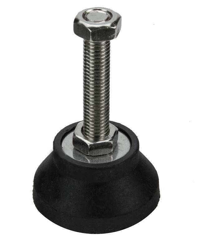 Maschinenfuß Maschinenfüße Maschinenschuh Maschine Fuß Gerätefuß Geräte Füße Ø60x100mm (M12)