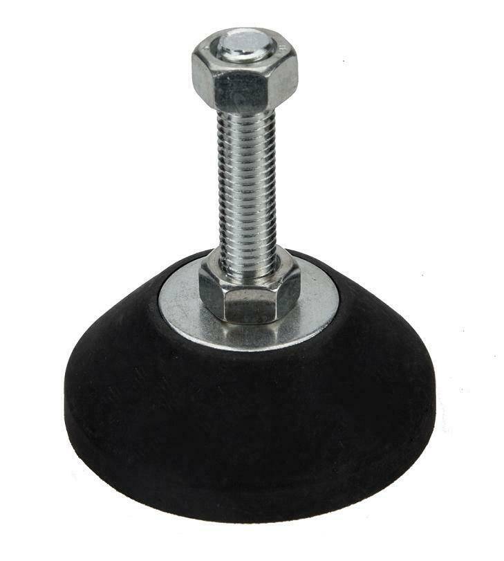 Maschinenfuß Maschinenfüße Maschinenschuh Maschine Fuß Gerätefuß Geräte Füße Ø80x90mm (M12)