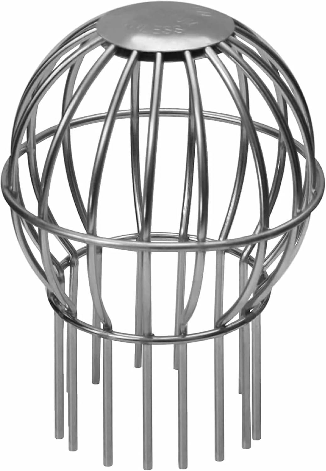 Edelstahl V4A Laubfanggitter Dachrinnensieb Dachrinnenschutz Laubfang Dachrinne 100mm