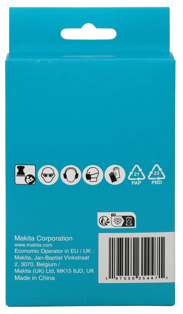 Makita Schleifnetz 80 x 130 mm, A80 80 x 130 mm • Körnung A80 • Gitter • 10 Stk.