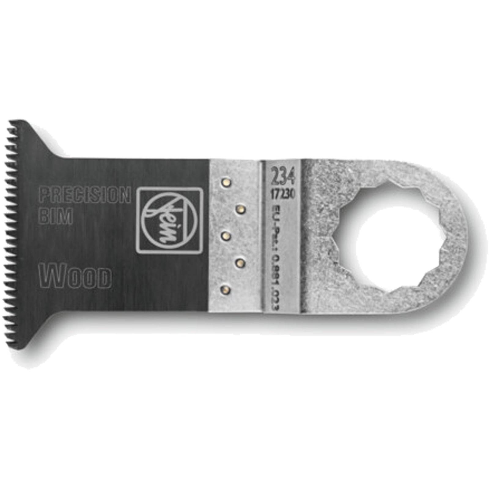 Multitool-Sägeblatt mit der Aufschrift 