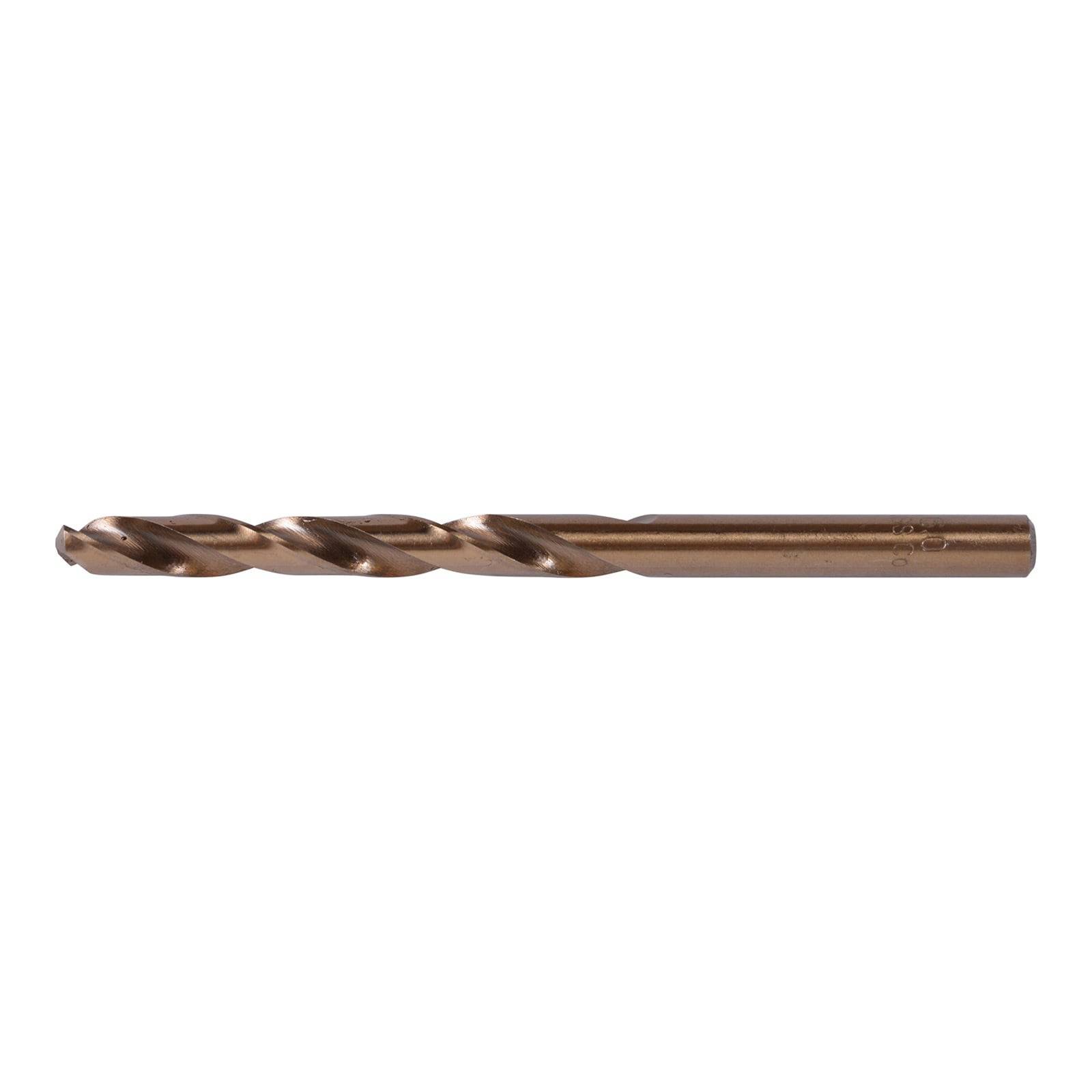 Ein Metallbohrer mit einer Schraubennut-Geometrie, geeignet für das Bohren in verschiedenen Materialien.