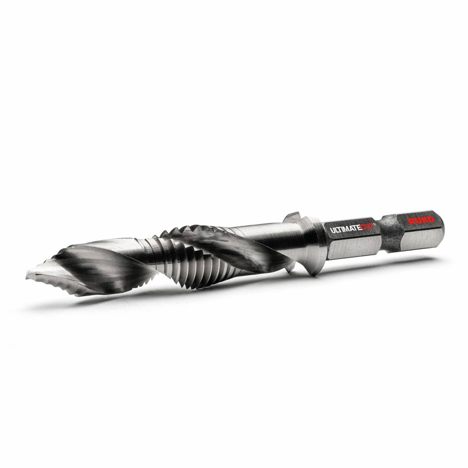 RUKO ULTIMATECUT Kombi-Maschinengewindebohrer-Bit Satz HSS - 7 tlg. - 270620RO