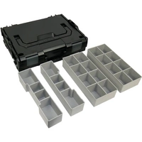 BS Systems L-Boxx 102 schwarz inkl. Inset-Box-Set 4tlg. BS Systems L-Boxx 102 schwarz inkl. Inset-Box-Set 4tlg.