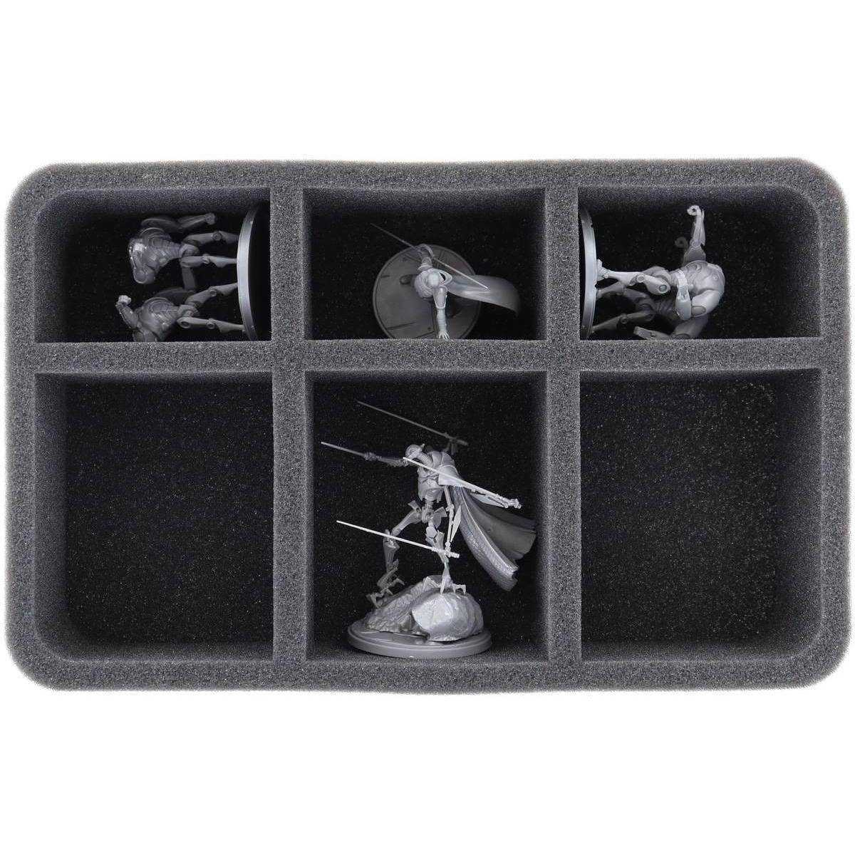 HS070A055 - HS070A055 Feldherr Schaumstoffeinlage für Star Wars: Shatterpoint - 6 Fächer