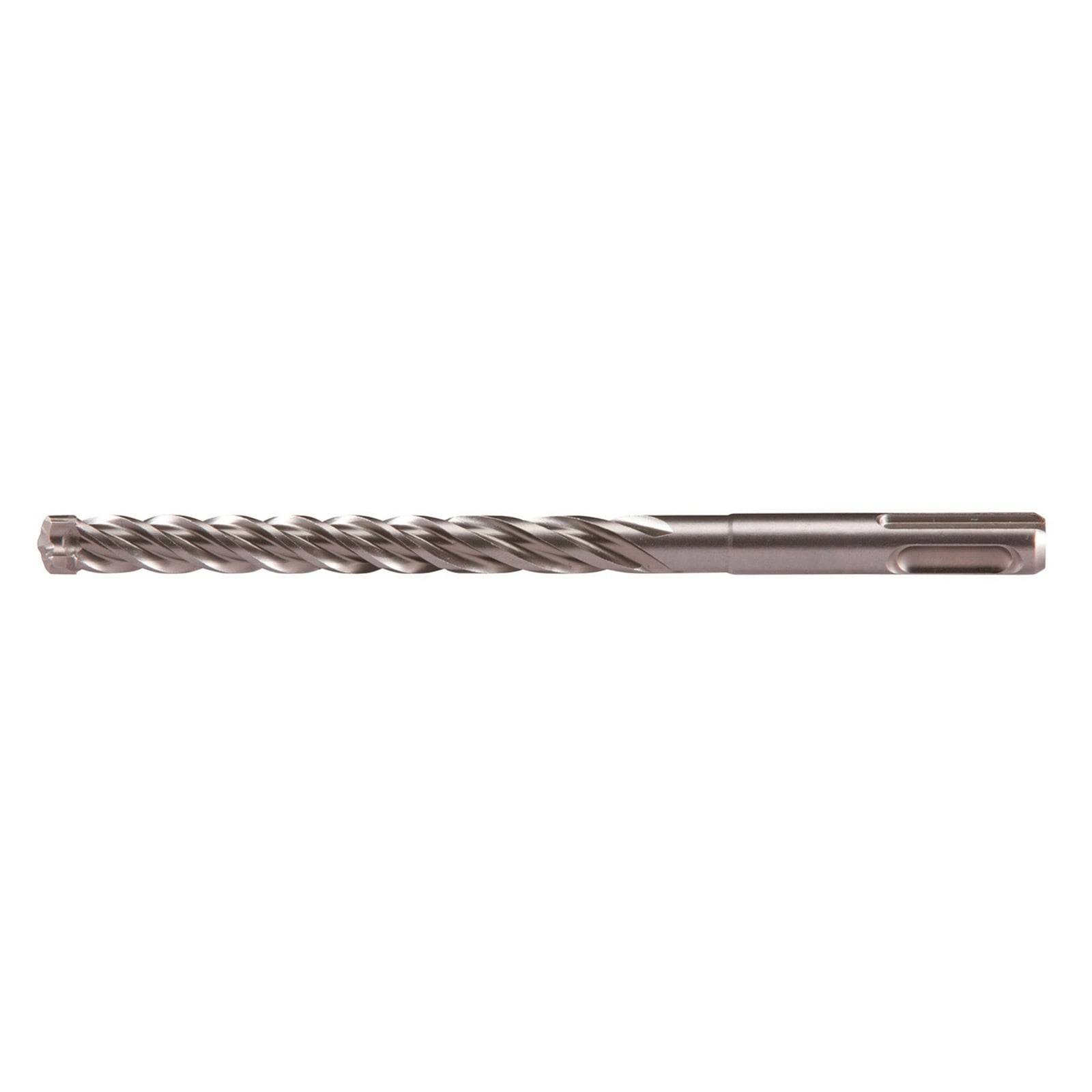 Ein Metallbohrer mit einer Spiralform zum Durchbohren von Materialien.