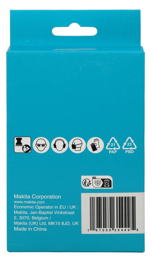 Makita Schleifnetz 80 x 130 mm, A180 80 x 130 mm • A180 • 10 Stk.