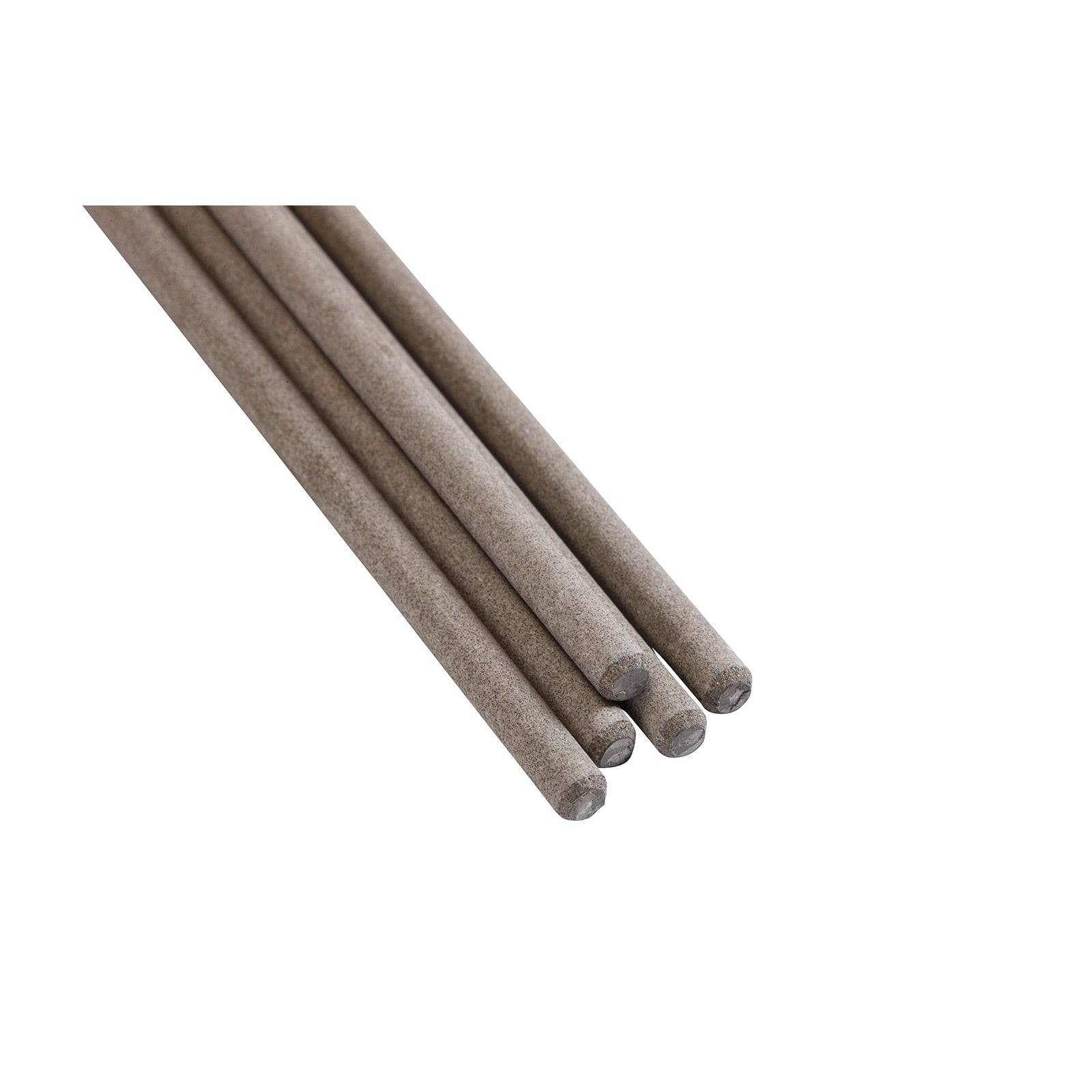 Vier gerade braune Stäbe gleicher Länge, parallel zueinander auf einem weißen Hintergrund ausgerichtet.