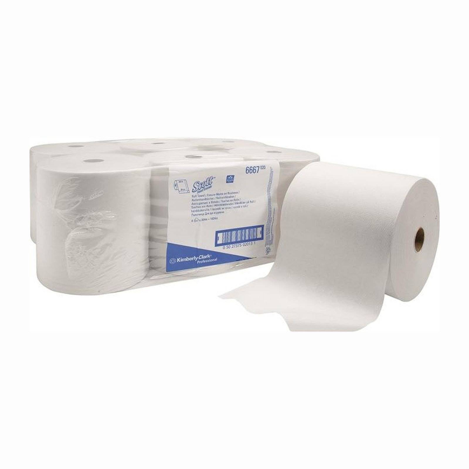 Scott Rollenhandtuch Scott® 6667 1-lagig weiß - 6667