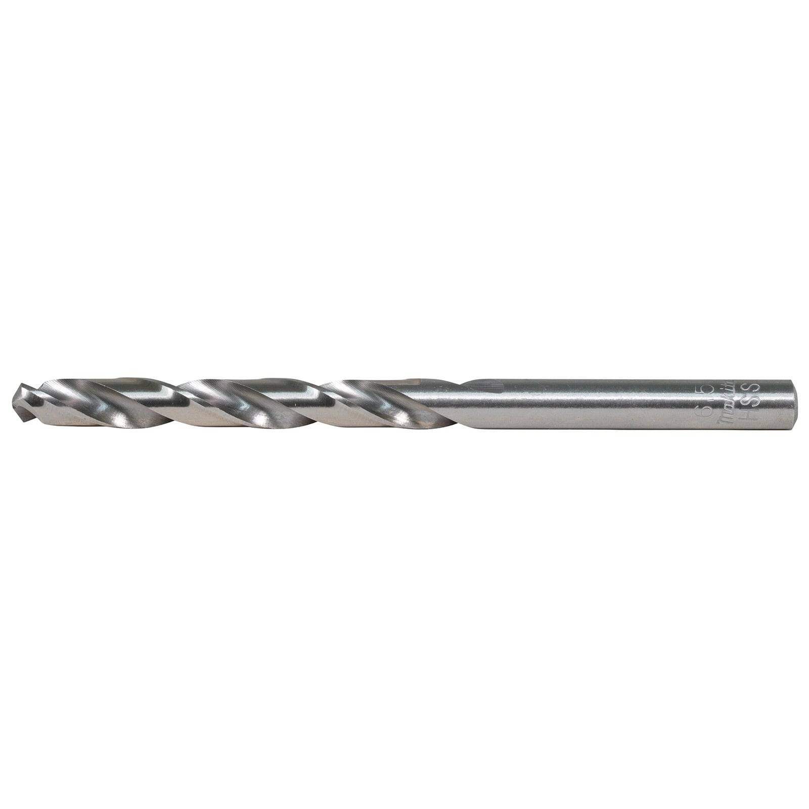 Ein Metallbohrer, der seine Spiralrillen und scharfe Spitze zeigt, entwickelt zum Bohren präziser Löcher in verschiedenen Materialien.