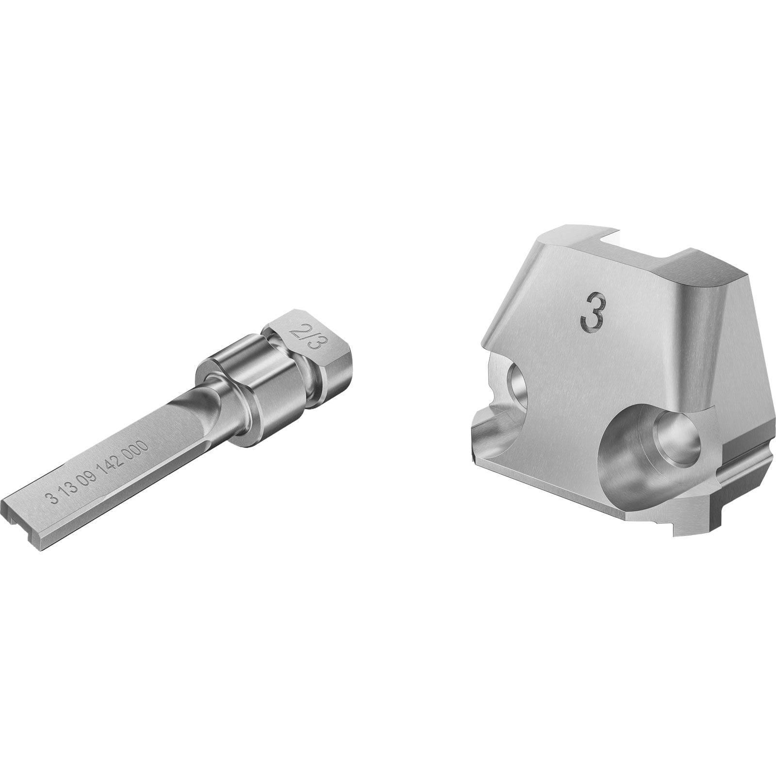 3er Concord Federhalter mit Führungsschiene zum Schleifen in Metallausführung für Präzisionsarbeiten.