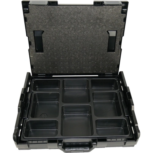BS Systems L-Boxx 102 schwarz inkl. Kleinteileeinsatz 8 Fächer BS Systems L-Boxx 102 schwarz inkl. Kleinteileeinsatz 8 Fächer