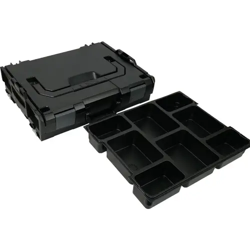 BS Systems L-Boxx 102 schwarz inkl. Kleinteileeinsatz 8 Fächer BS Systems L-Boxx 102 schwarz inkl. Kleinteileeinsatz 8 Fächer
