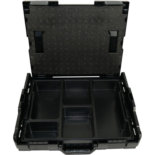 BS Systems L-Boxx 102 schwarz inkl. Kleinteileeinsatz 5 Fächer BS Systems L-Boxx 102 schwarz inkl. Kleinteileeinsatz 5 Fächer