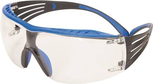 Schutzbrille SecureFit SF401 EN 166 Bügel blau/grau,Scheibe klar PC 3M
