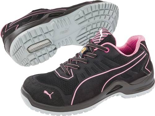 Damensicherheitsschuh Fuse TC Pink Wns Low Gr.36 schwarz/pink Mikrofaser/Mesh