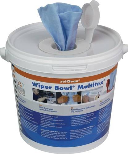 Handreinigungstuch Wiper Bowl® Multitex® hohe Reinigungskraft 72 Tü.Eimer