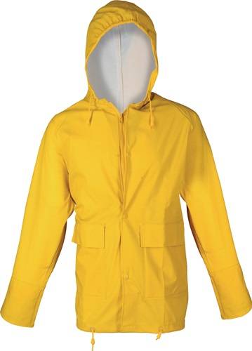 PU Regenschutzjacke Gr.M gelb ASATEX