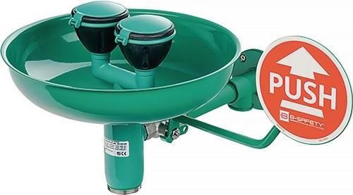 Augendusche ClassicLine m.Auffangbecken Wm.Anschl.3/4 IG Zoll B-SAFETY