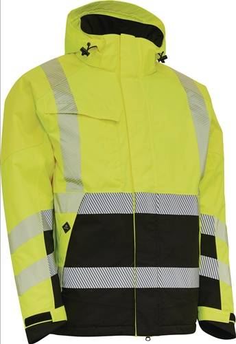 Warnschutz-Winterjacke VISIBLE XTREME Gr.M warngelb/schwarz ELKA RAINWEAR