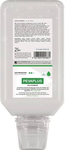 Handreinigung Pevaplus 2l silikonfrei,pH-neutral Softflasche PAUL VOORMANN