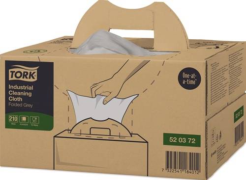 Putztuch TORK 520372 L105xB335ca.mm weiß 1-lagig,ungeprägt 210 Tüchter/KT TORK