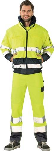 Warnschutz-Comfortjacke Gr.M gelb/marine PLANAM