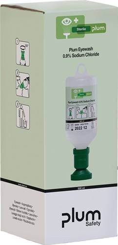 Augenspülflasche 0,5l 3 Jahre (ungeöffnete Flasche) DIN EN15154-4 Plum