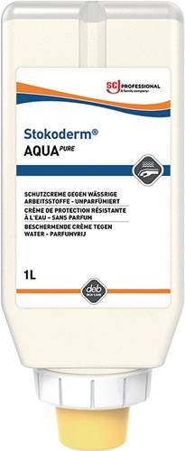 Hautschutzcreme Stokoderm® Aqua PURE 1l silikon-/parfümfrei