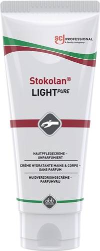 Hautpflegecreme Stokolan® Light PURE 100ml duft-/farbstofffrei Tube