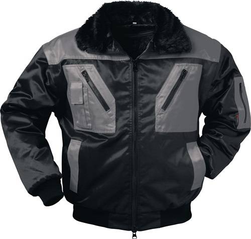Pilotjacke ASKIM 4-in-1 Gr.M schwarz/grau NORWAY