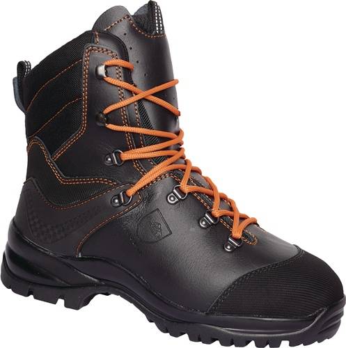 Forstsicherheitsstiefel KAILASH Gr.40 schwarz/orange GlattlederS3 HRO CI HI SRC