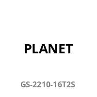 Planet 16-Port Web Smart Switch GS-2210-16T2S