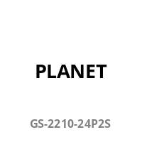 Planet 24-Port Poe+ Web Smart Switch GS-2210-24P2S