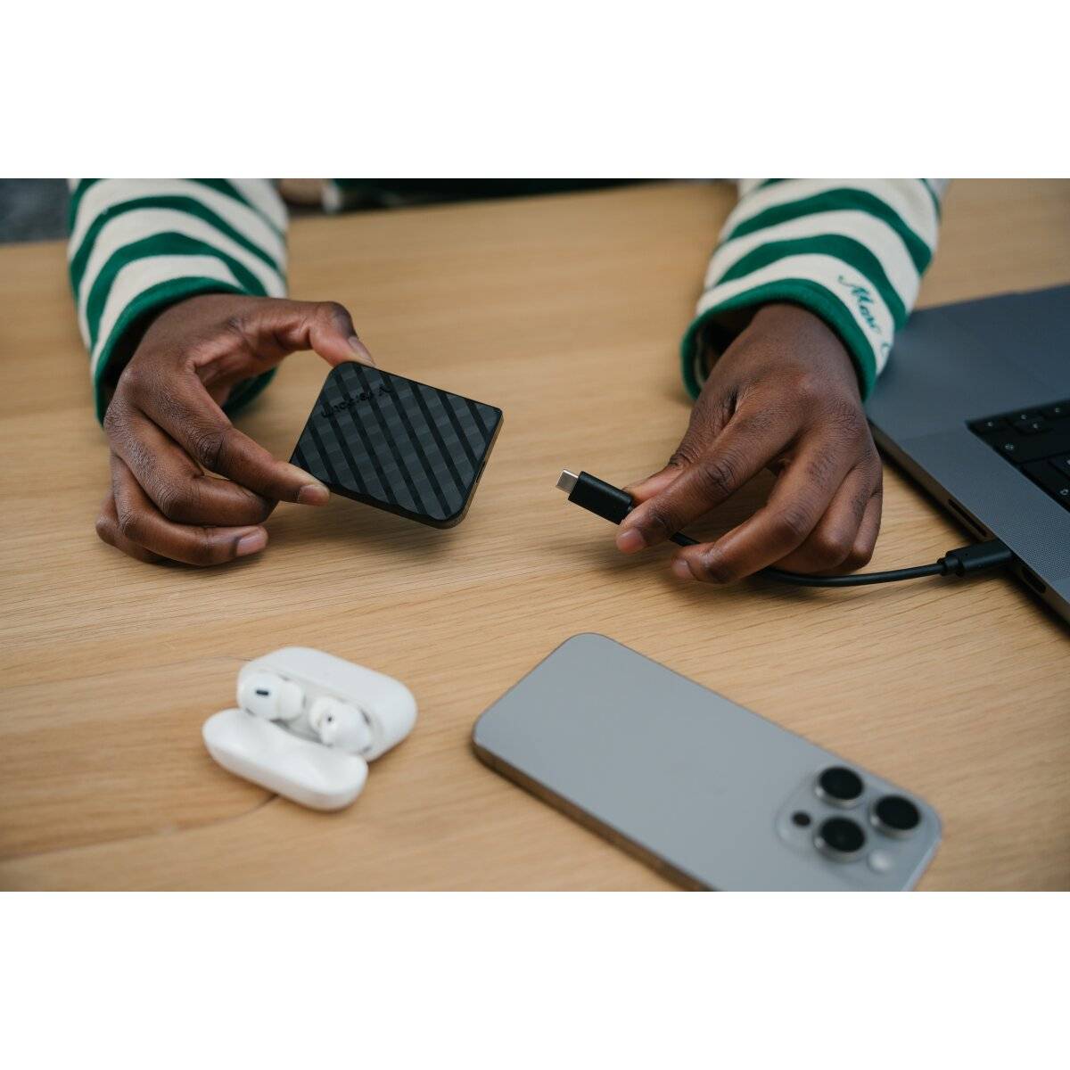 Verbatim Bürotaugliche Externe SSD Festplatte  USB-C Anschluss 2 TB