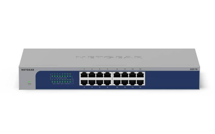 Netgear GS516 - V3 - Switch - unmanaged - 16 x 10/100/1000