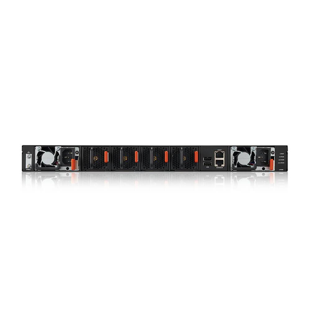 ZyXEL CX4800-56F - Switch - Faseraggregation - L3 - managed - 48 x 10/25 Gigabit SFP28 + 8 x 100 Gigabit QSFP28 - an Rack montierbar, Desktop - PoE