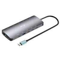i-tec USB-C Metal Nano Dock 2x HDMI 1x Video GLAN Audio/Mic 1xSD/microSD