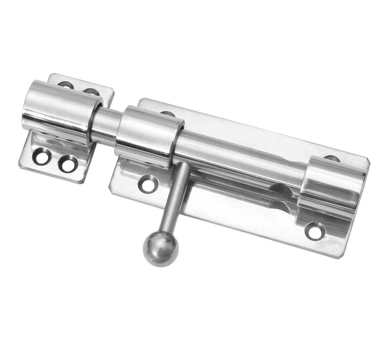 Massiver Edelstahl Bolzenriegel Riegel Türriegel Sicherheitsriegel anschweißen Anschrauben