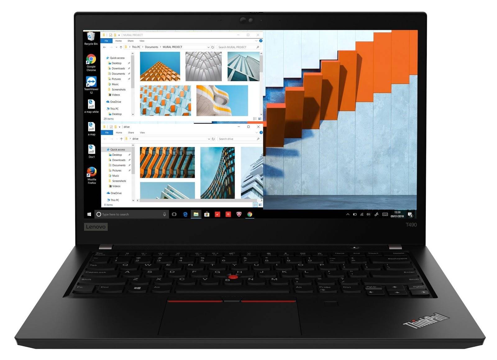 Lenovo Thinkpad T14 i5-10310U 14" FHD 16 GB Webcam Win 11 Pro DE 8 GB 256 GB m.2 SSD