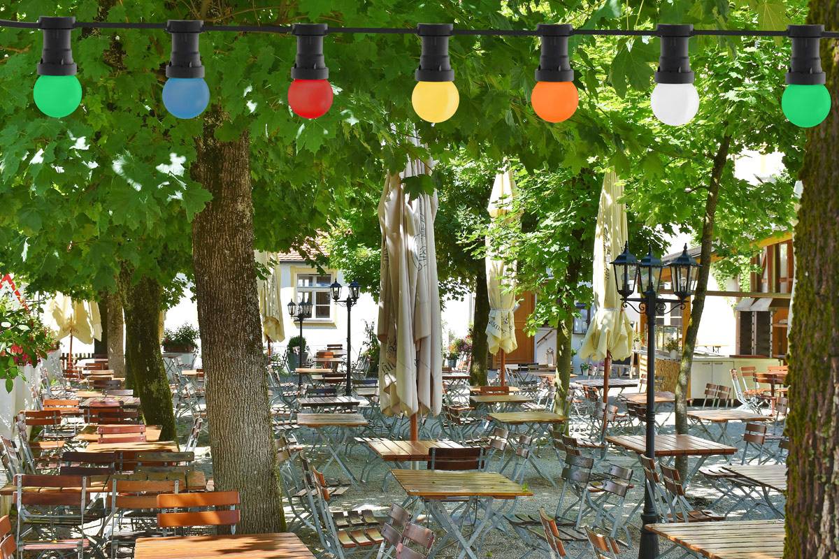 LED Leuchtmittel G45 - kaltweiß 6000K - E27 - 1W | SATISFIRE - Kugellampe