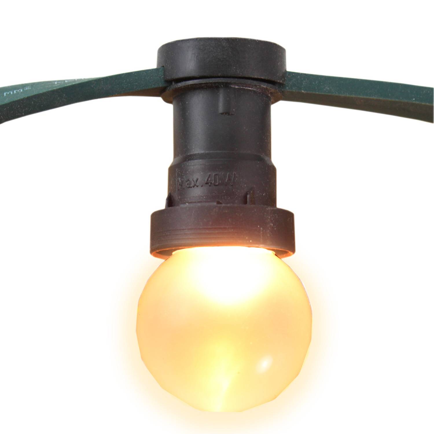 LED Leuchtmittel G45 - ultra warmweiß 2200K - E27 - 1,5W | SATISFIRE