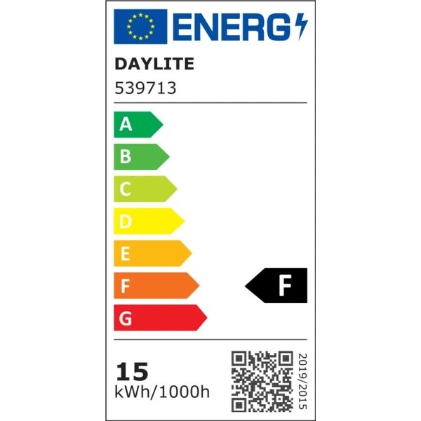 DAYLITE LED-Lampe A60-150-1521WW, A60, E27, EEK: F, 15 W, 1521 lm, 3000 K DAYLITE LED-Lampe A60-150-1521WW, A60, E27, EEK: F, 15 W, 1521 lm, 3000 K