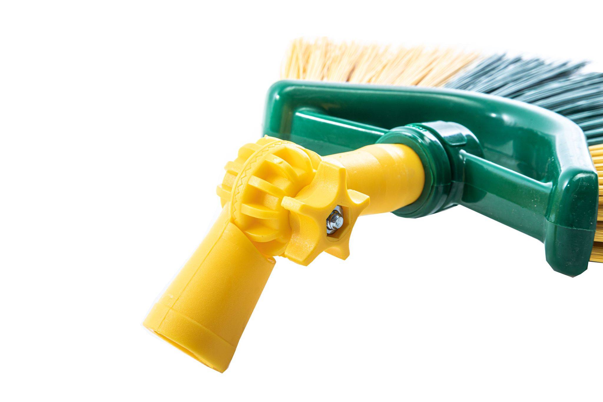 Neustanlo | Spinnenfeger Dreiecksbesen | Teleskopstiel bis 3,25 Meter | ideal für schwer zugängliche Ecken | leicht und handlich | perfekte Staubent