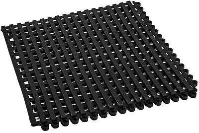 Profi Bodenrost Duschmatte Schwimmbad Sauna Antirutschmatte Badvorleger XXL Schwarz