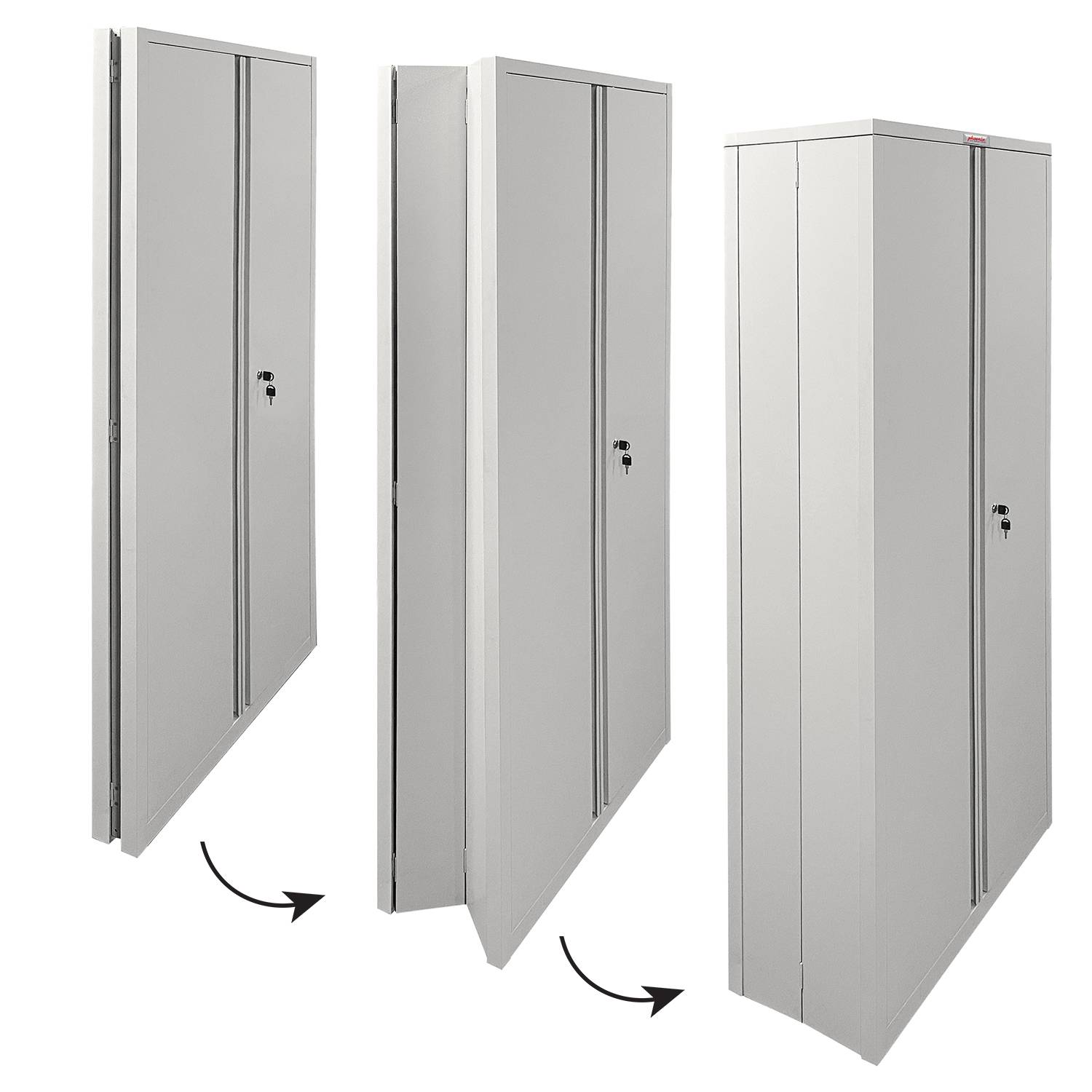 Phoenix Safe Aktenschrank faltbar Schlüssel groß