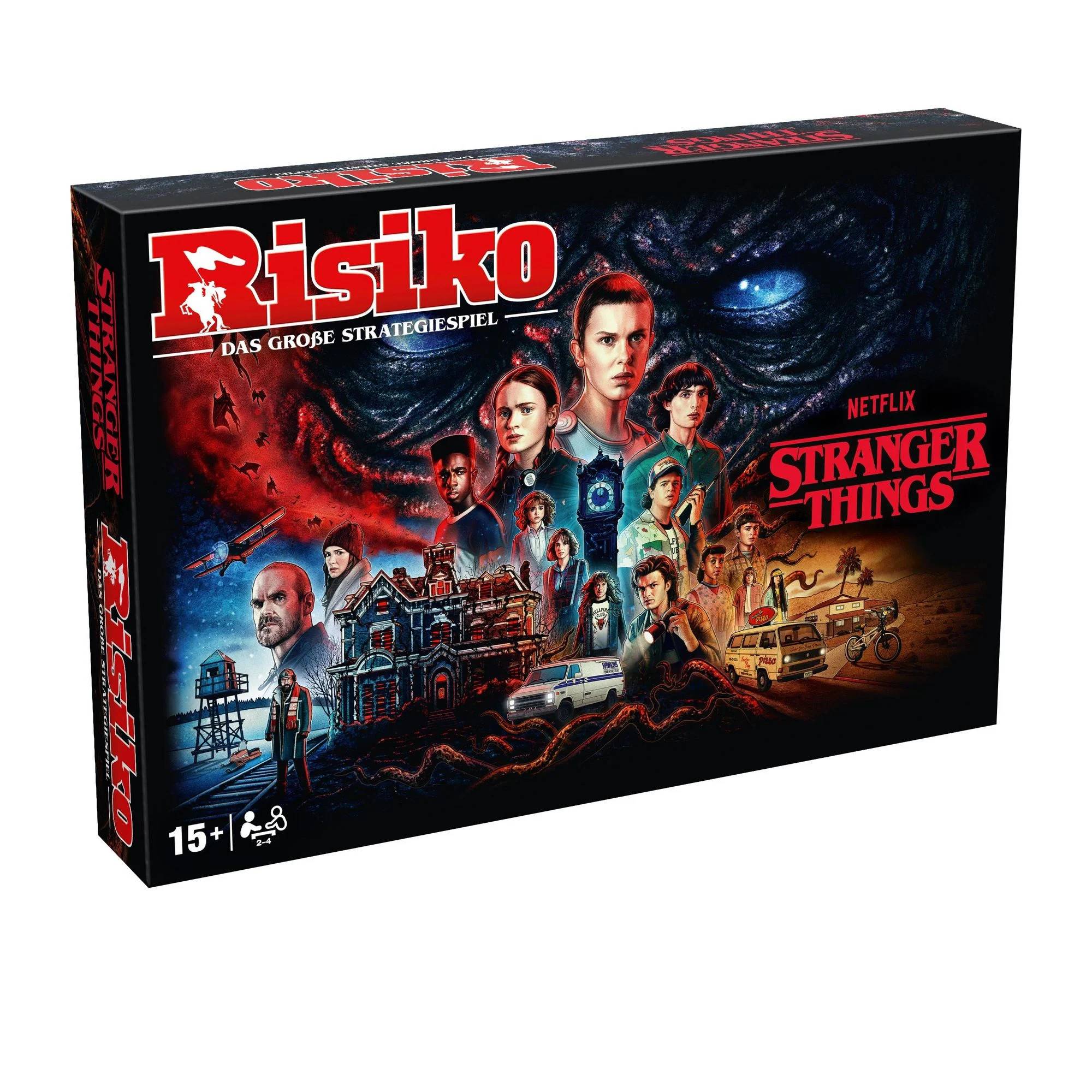 Risiko - Stranger Things Brettspiel Strategie Gesellschaftsspiel