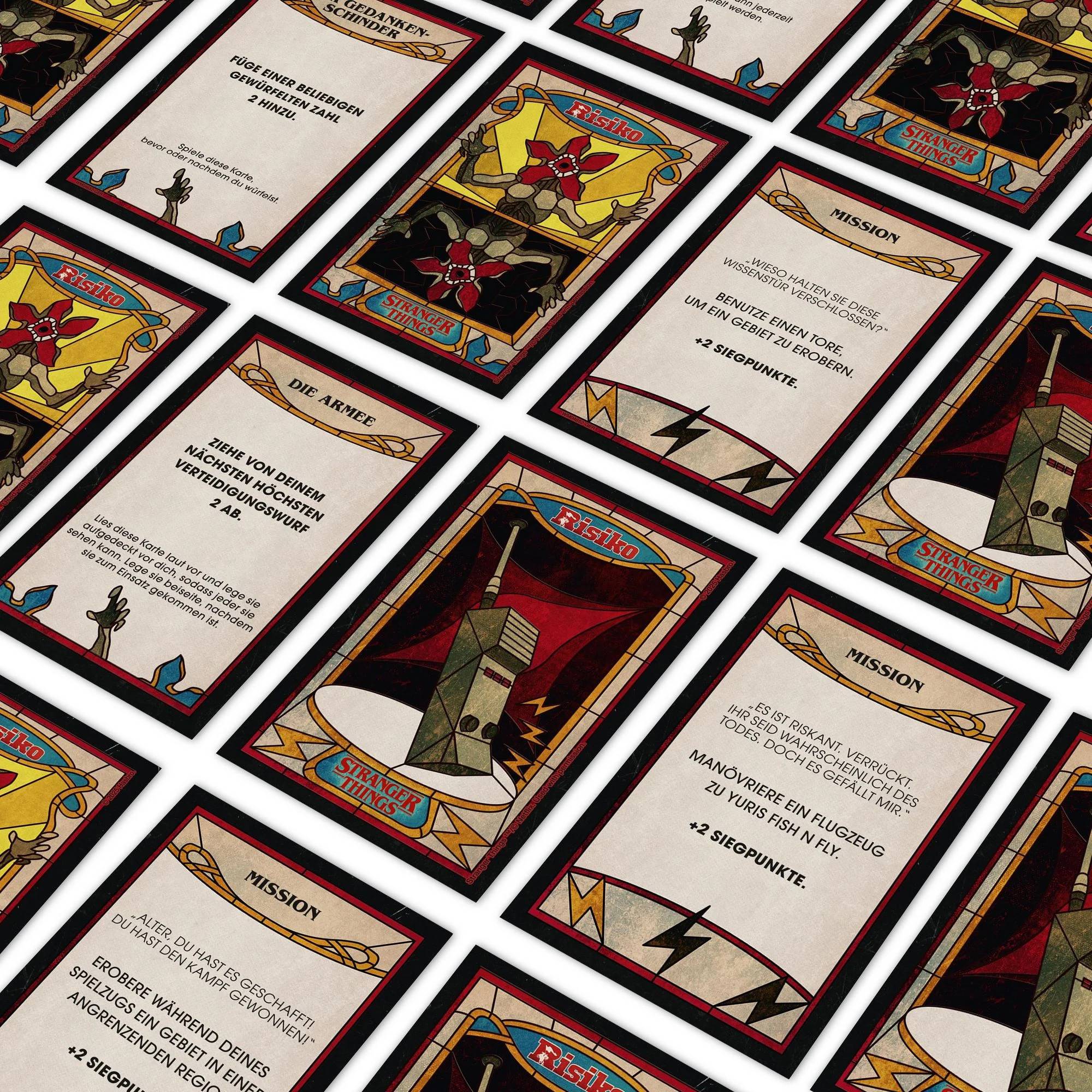 Risiko - Stranger Things Brettspiel Strategie Gesellschaftsspiel