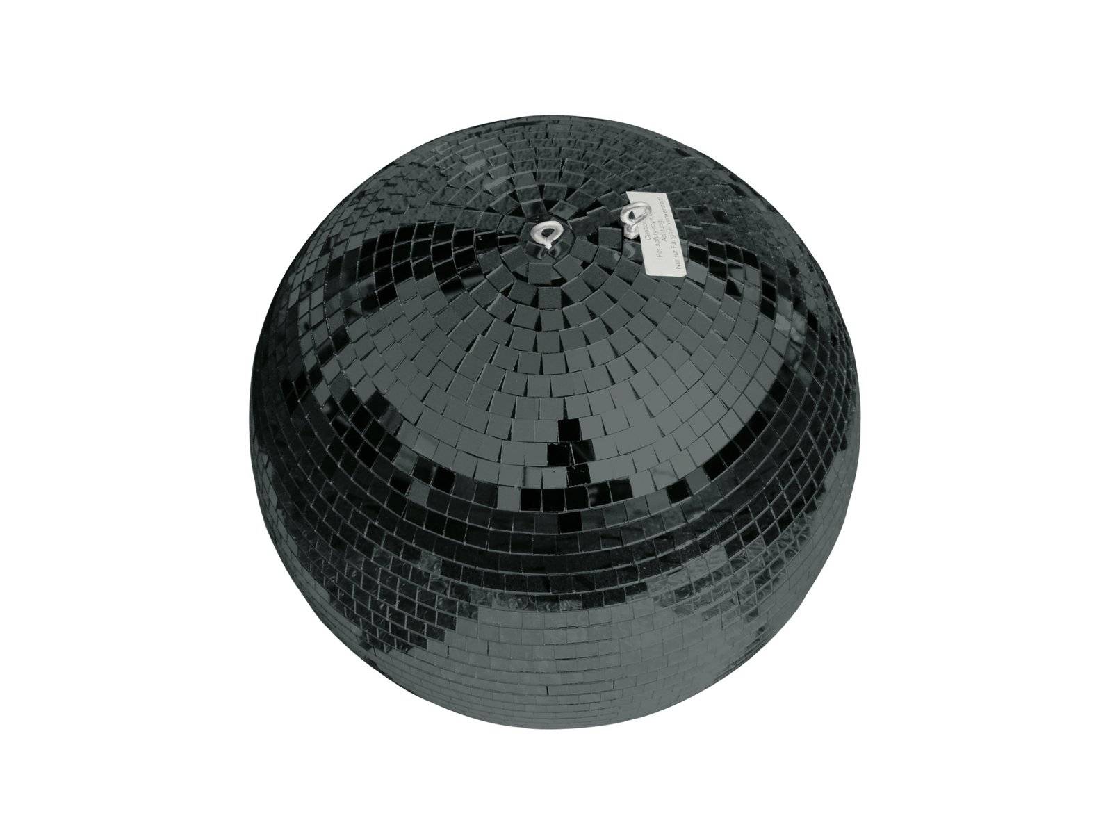 Spiegelkugel 30cm schwarz Discokugel Mirrorball Disko Partykugel Dekokugel
